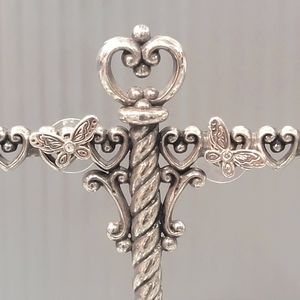 BRIGHTON RETIRED MINI POST BUTTERFLIGHT EARRINGS NWOT